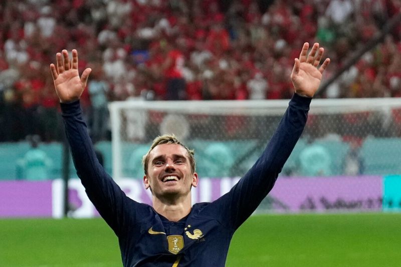 法國前鋒Antoine Griezmann。   圖／美聯社／達志影像