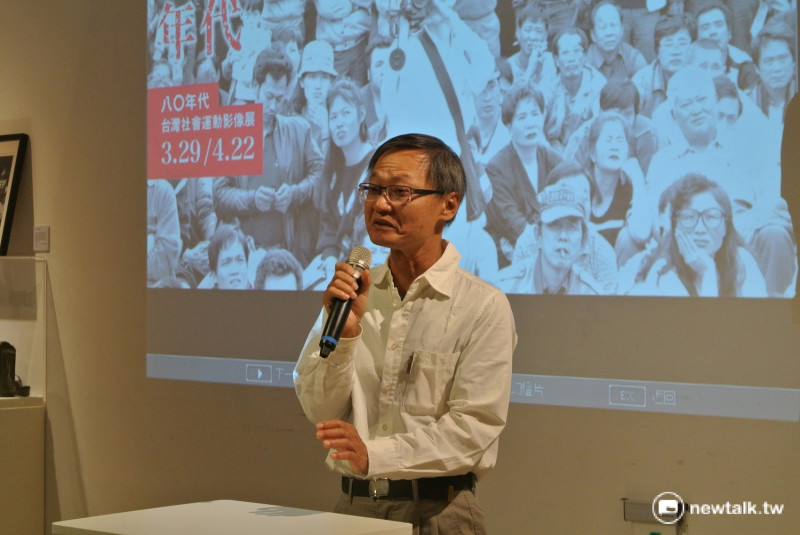 台灣綠色小組影像紀錄永續協會理事長李三沖。   圖：唐復年/攝。