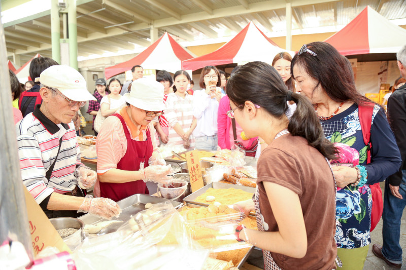 一年一度的傳統市場節將台北市許多有特色的攤商集中，讓民眾能一次體驗到傳統市場的魅力   圖：台北市政府提供