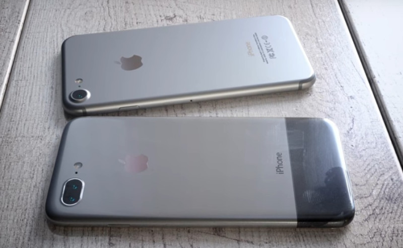 德國科技網站COMPUTER BILD不落人後，根據IPhone 8可能向初代致敬和全玻璃製作的傳聞，製作出真實度極高的對比圖。   圖：翻攝自COMPUTER BILD網站