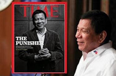 時代雜誌》(Time)昨(16)日公布2017年100大最具影響力人物榜讀者票選結果，由菲律賓總統杜特地奪冠。   圖: 截圖自youtube&Time官網。
