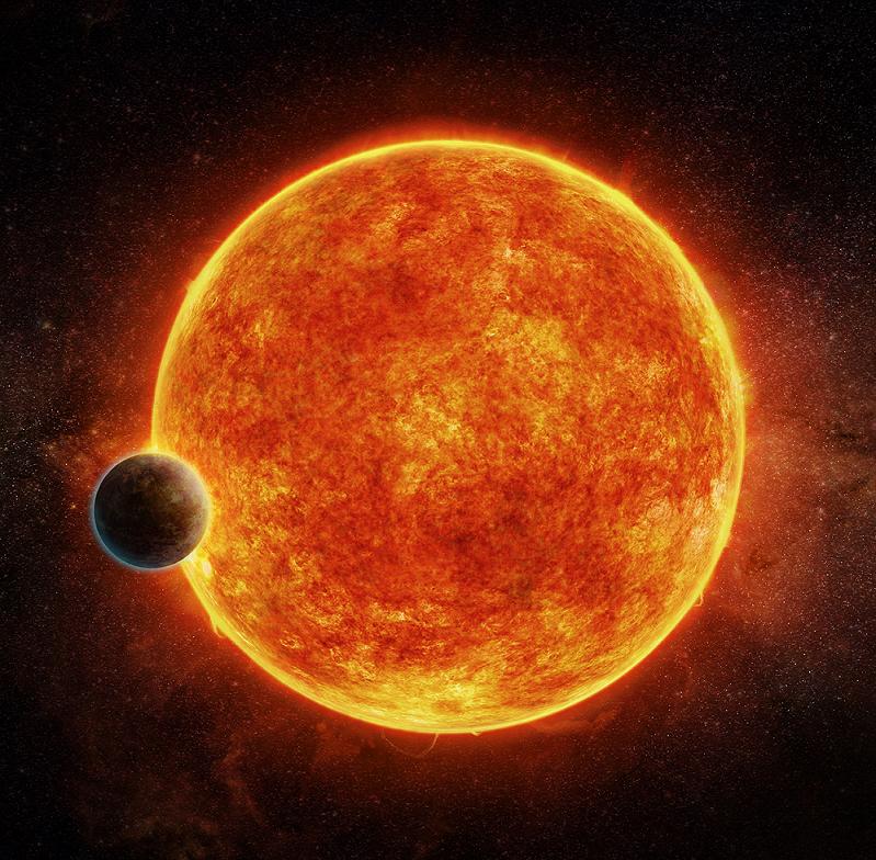 天文學家最近找到了一顆「超級地球」，而且可能是目前找到的星球中，最有可能有生命存在的一顆！   圖:翻攝自Harvard-Smithsonian Center for Astrophysics官網。