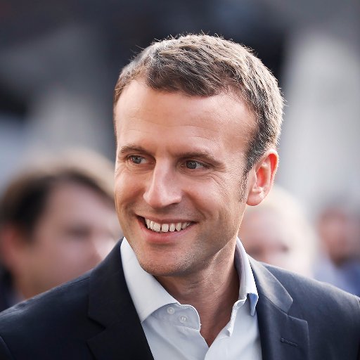 法國中間派總統候選人馬克宏（Emmanuel Macron）領先極右派瑪琳．雷朋（Marine LePen）的幅度擴大，可望在23日第1輪投票中出線。   圖:翻攝自Twitter。