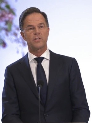 荷蘭首相馬克·呂特（Mark Rutte）正式就奴隸貿易道歉。   圖：翻攝自Mark Rutte推特