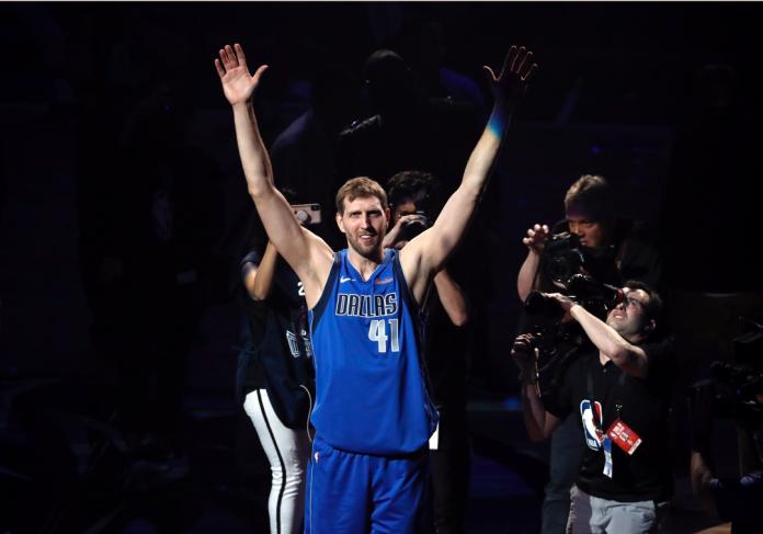 達拉斯獨行俠傳奇球星Dirk Nowitzki。   圖／美聯社／達志影像