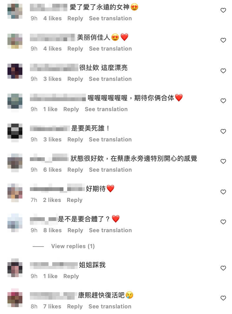 見到熟悉的組合，不少人也相當期待該集節目播出。   圖：翻攝自小S IG