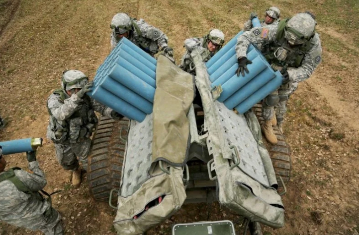美國宣布對台軍售「陸上機動布雷系統」（Volcano Anti-Tank systems）。   圖 : 翻攝自US Army