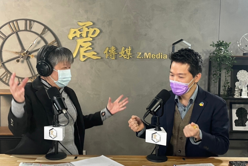 何志偉今接受網路節目「新聞不芹菜」專訪。   圖：震傳媒提供
