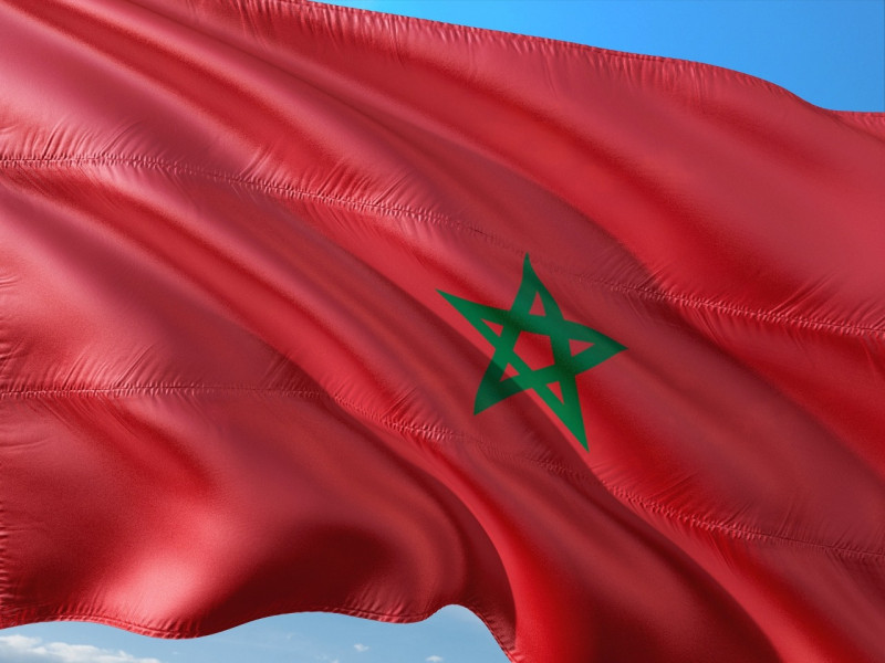 摩洛哥國旗   圖片來源/Pixabay