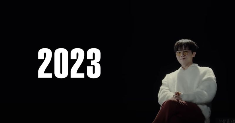 ▲南韓天團「BIGBANG」隊長G-Dragon（權志龍）續留老東家，驚喜宣布2023年規劃。（圖/GD官方YouTube頻道）   