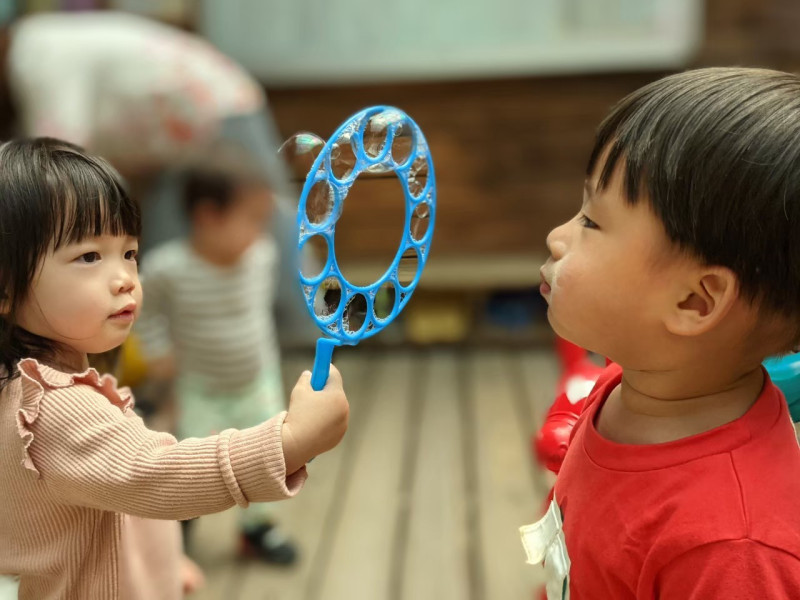 永耕托嬰中心－戶外活動。   圖：新北市勞工局提供