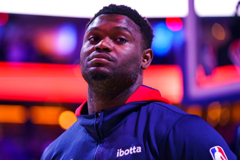 紐奧良鵜鶘狀元前鋒Zion Williamson。   圖／美聯社／達志影像