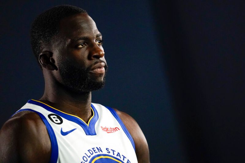 金州勇士明星大前鋒Draymond Green。   圖／美聯社／達志影像