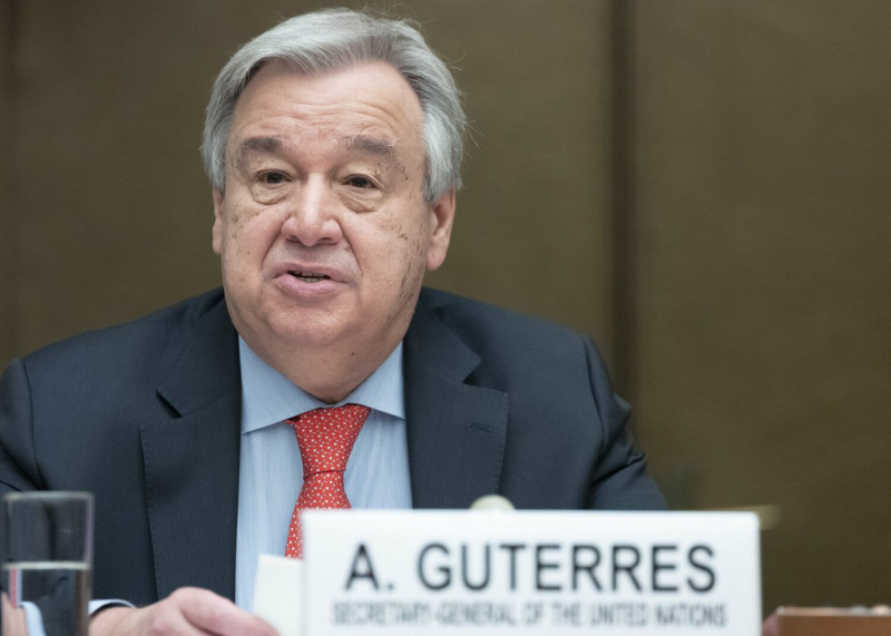 聯合國秘書長古特瑞斯 (António Guterres)    圖：擷自推特@antonioguterres