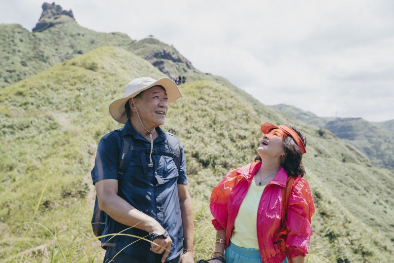 原創影集《媽，別鬧了！》在瑞芳茶壺山步道取景拍攝 。   圖：草舍文化有限公司提供