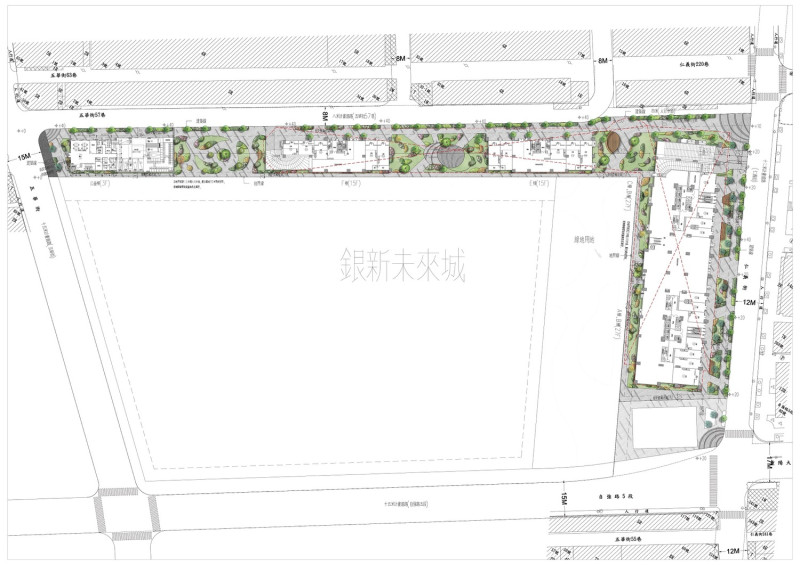 更新後平面圖。   圖：新北市都更處/提供