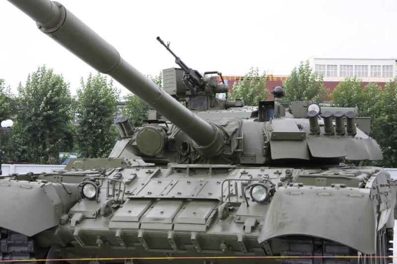 T-80UD戰車。   圖：翻攝自維基百科（示意圖）