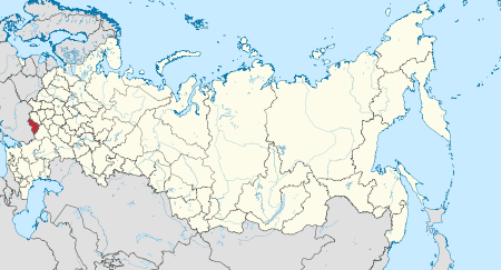 發生爆炸的別爾哥羅德州位於烏俄兩國交界   圖：翻攝自 維基百科