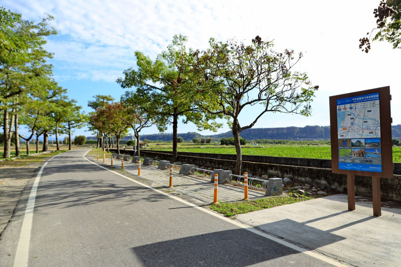 甲后線自行車道。   台中市政府觀旅局/提供