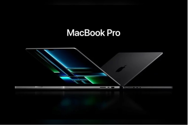 MacBook Pro最大賣點是搭載新一代M2 Pro、M2 Max晶片，大幅提升速度和效能。   圖：取自蘋果官網