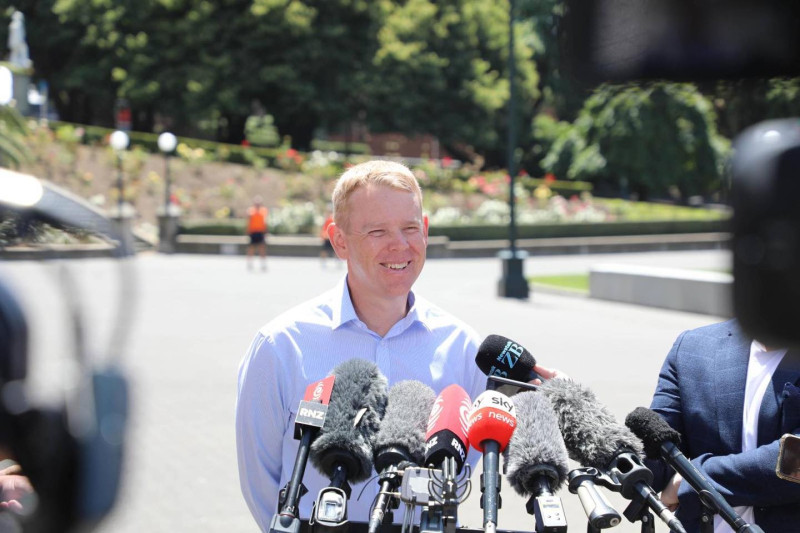紐西蘭執政工黨選出由希金斯（圖）接替阿爾登出任黨魁，成為紐西蘭第41任總理。   圖：取自Chris Hipkins MP臉書（資料照）