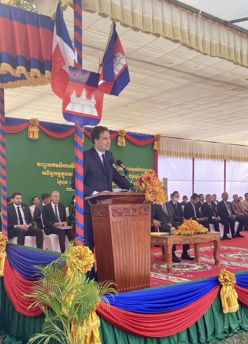 法國外貿部長貝赫特本周在柬埔寨訪問   圖：翻攝自貝赫特推特