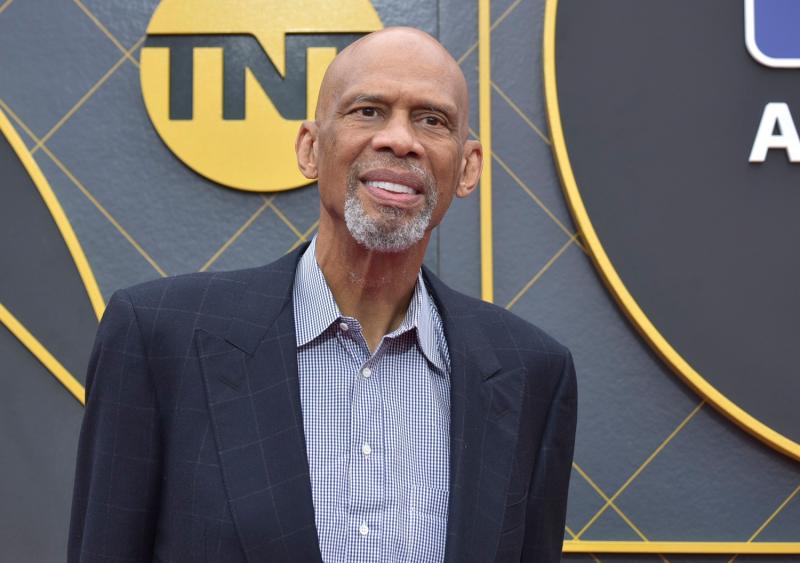 湖人傳奇球星Kareem Abdul-Jabbar。    圖／美聯社／達志影像