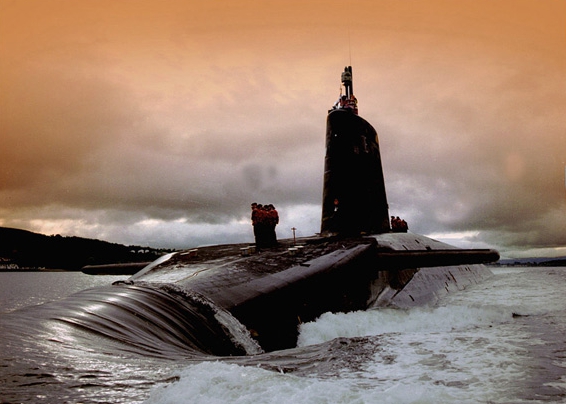 「前衛」號核潛艇是構成英國持續海上威懾力量的 4 艘核潛艇之一。   圖 : 翻攝自新浪軍事