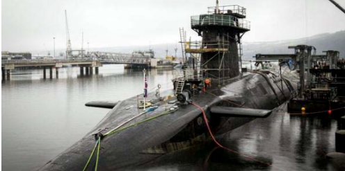 「前衛」號核潛艇是構成英國持續海上威懾力量的 4 艘核潛艇之一。   圖 : 翻攝自騰訊網