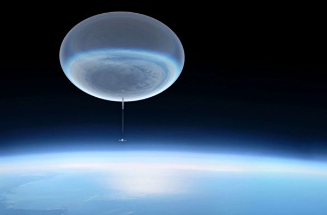 中國《解放軍報》去年報導，稱高空氣球可運用在偵察、監視等軍事用途。   圖 : 翻攝自NASA官網