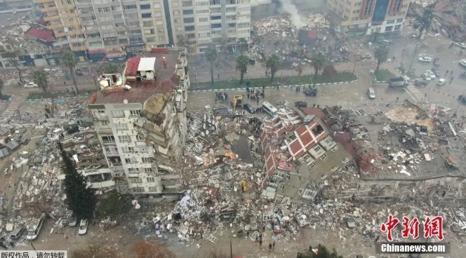 土耳其大地震造成慘重傷亡。   