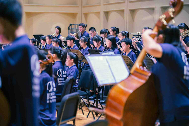 兼具古典與流行的嘉義市青年管弦樂團，舉辦《2023嘉義市新春音樂會》。   圖：嘉義市青年管弦樂團/提供