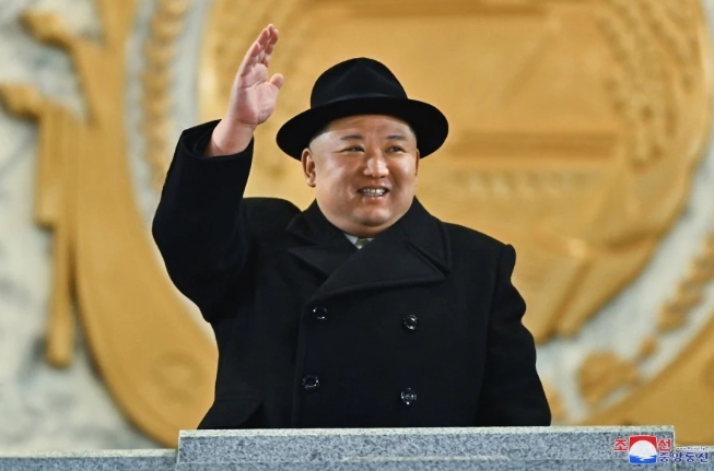 北韓領導人金正恩。   圖 : 翻攝自勞動新聞