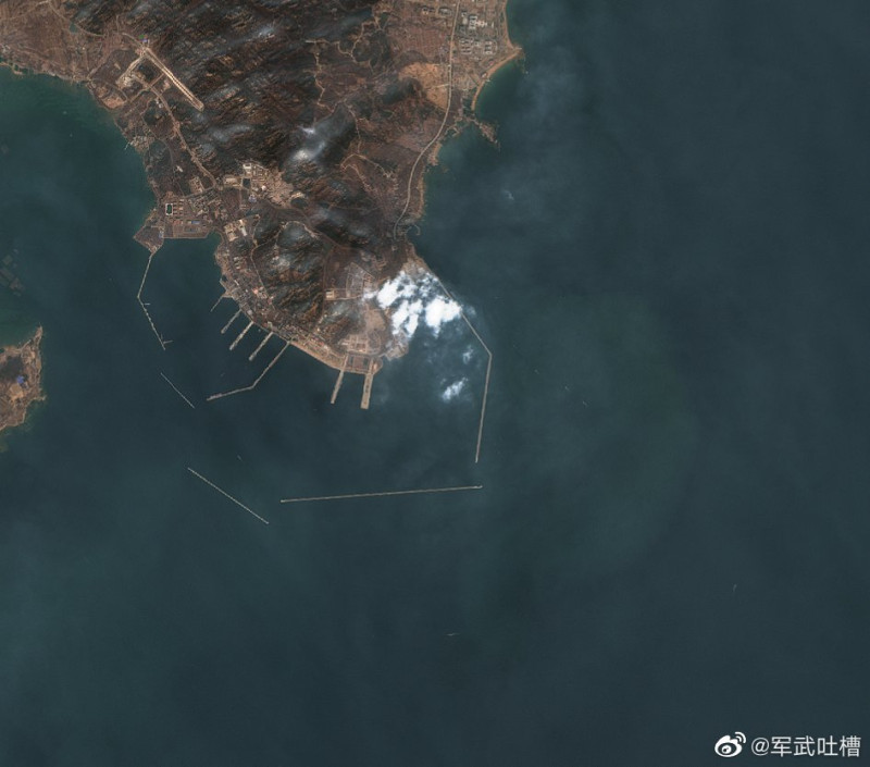 中國山東渤海灣。   圖:翻攝自微博