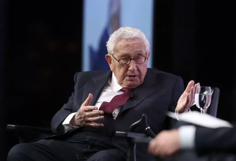  美國前國務卿季辛吉（Henry Kissinger）。 圖：翻攝自龍炎觀察局（資料照） 