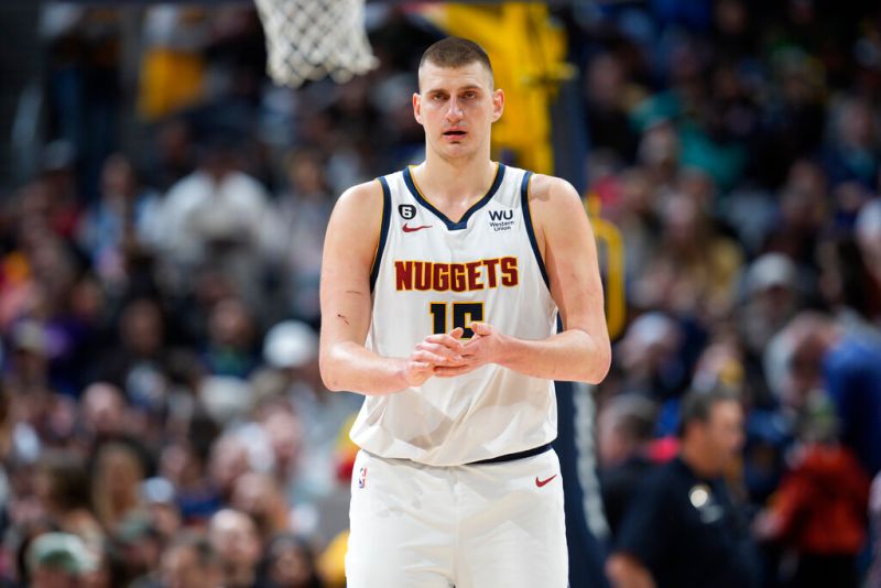 丹佛金塊明星中鋒Nikola Jokic。   圖／美聯社／達志影像