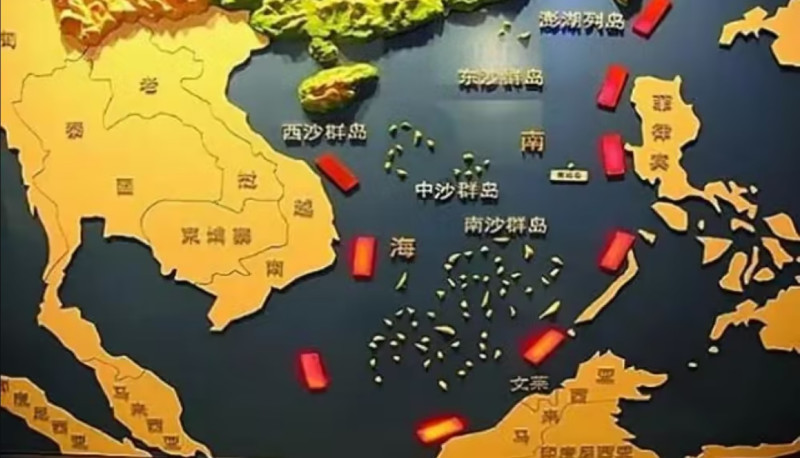 據了解，南海的西沙群島存在主權爭議，中國、越南、台灣都曾表明其屬於國家的領土範圍，其中，中國甚至還在島上建造軍事設施。   圖：翻攝陸網/騰訊(資料照)