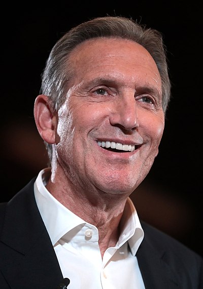 星巴克執行長霍華舒茲（Howard Schultz）   圖：翻攝自維基百科