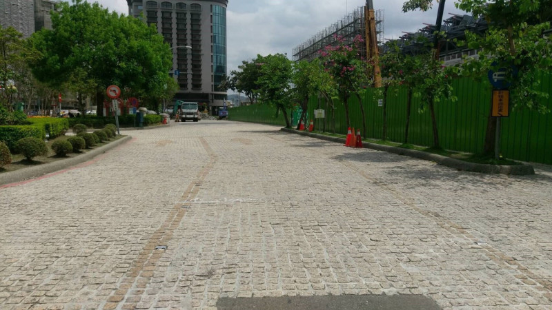 站前中正路至東北街改善工程，總長約190公尺。   圖：台中市政府提供