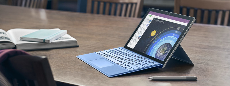 微軟過去推出的Surface一直都是具有筆記電腦功能的多功能系列。   圖：翻攝自微軟