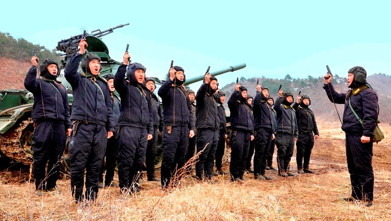 朝鮮軍隊長期進行作戰演練，已經有了與中國撕破臉的準備。   圖：達志影像/路透社資料照片