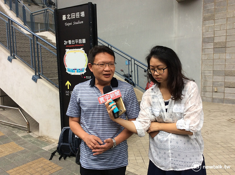 世大運執委會今（5）日上午緊急召開記者會，由台北市工務局新建工程處說明溫控技術無虞。   圖：程士華/攝