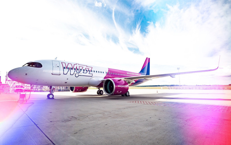 歐洲廉航公司「維茲」宣布3月起暫停飛往摩爾多瓦的航班。   圖:翻攝自Wizz Air臉書
