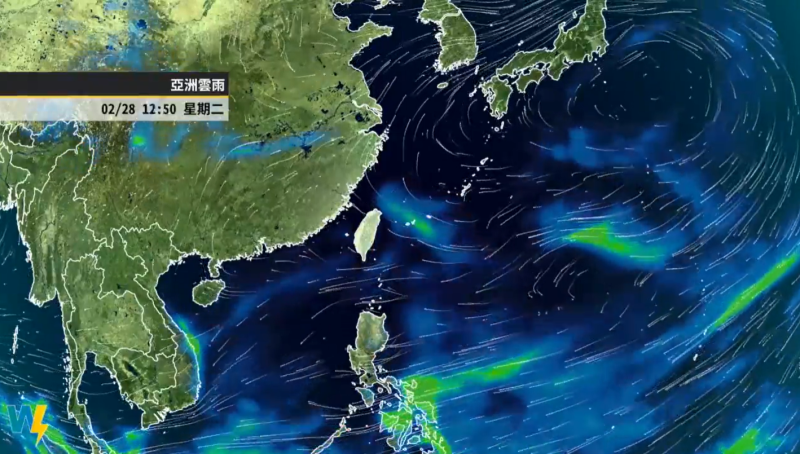 天氣風險於臉書上表示，白天氣溫會很快地回升至24-26度，要注意晚間變涼時添保暖衣物以免著涼。   圖：翻攝於天氣風險臉書專頁