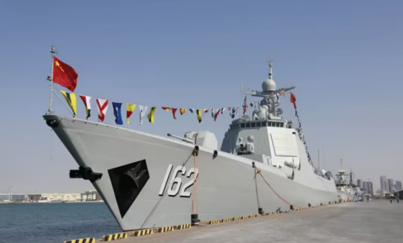 中國052D型飛彈驅逐艦。   圖：翻攝自第一軍情企鵝號