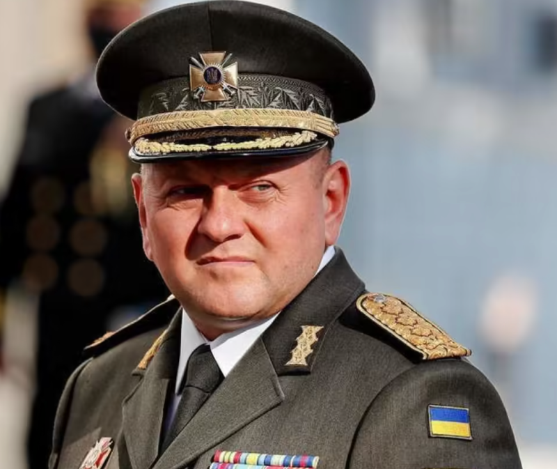 烏克蘭武裝部隊總司令扎盧日內評估，與俄羅斯的戰爭陷入了僵局。   圖：翻攝自陸網