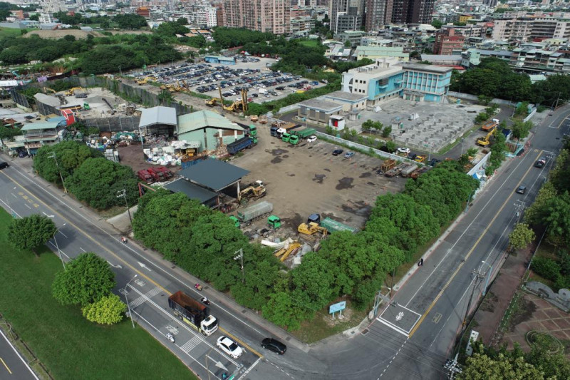 社宅基地位置示意圖（基地一）。   圖：新北市城鄉局提供