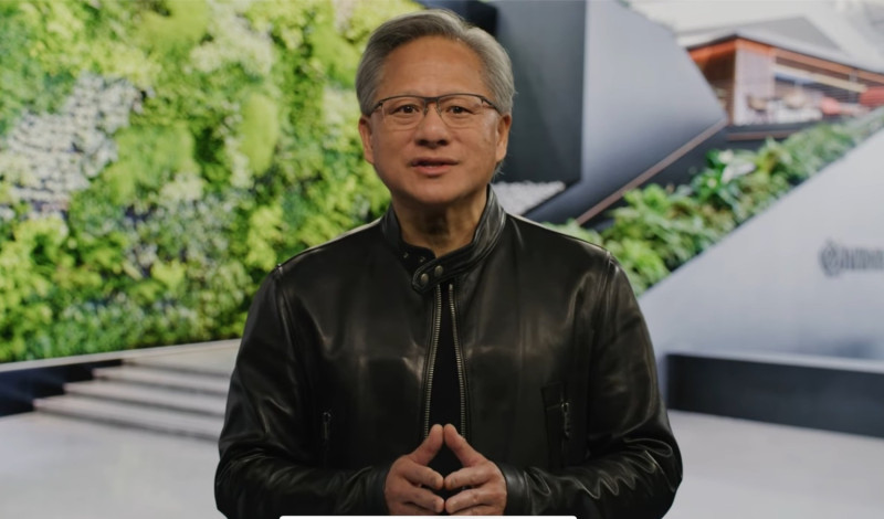 輝達創辦人黃仁勳，在昨(22)日GTC大會上表示，AI將會成為科技演進的另一個轉捩點   圖：翻攝自NVIDIA Youtube