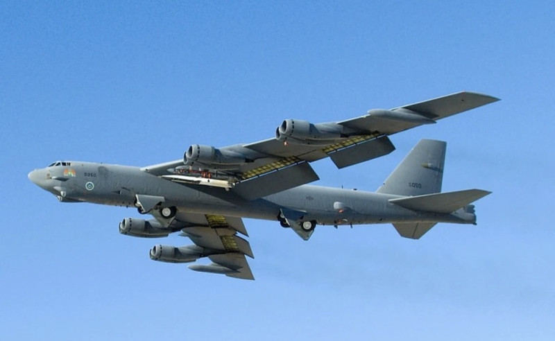 美軍 B-52 轟炸機   圖：翻攝自騰訊網