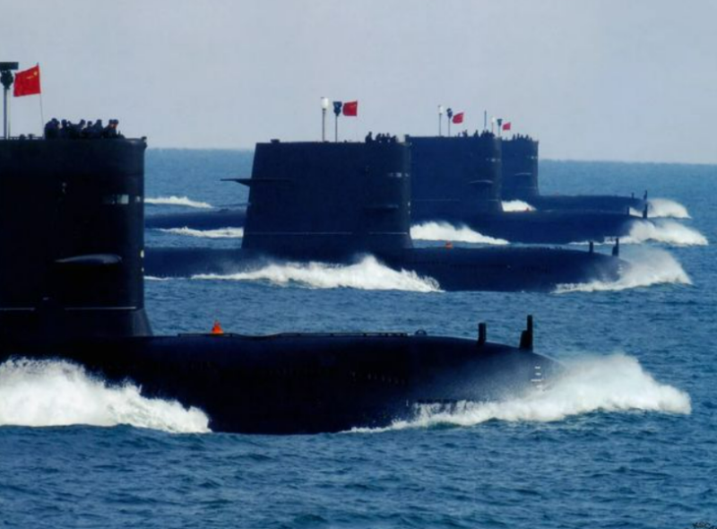 中國聲稱開發出新型潛艇塗層，除了透過聲納技術隱藏自己，更能分析敵方發出的聲納頻率。   圖: 翻攝自中國網易新聞